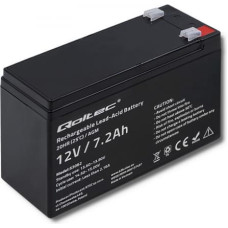 Qoltec AGM battery 12V 7.2Ah, max. 108A