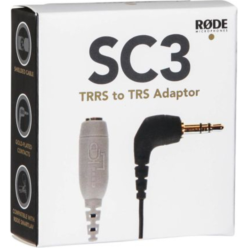 Rode SC3 Adapter 3,5mm TRRS to TRS adaptor for smartLav