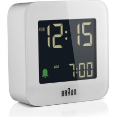 Braun BC08 Digitāls modinātājs Balts