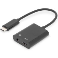 Digitus USB Type-C Adapter Type-C to USB--C + 3.5mm Jack