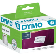 Dymo Removable White name badge 89mm x 41mm / 300 labels   11356