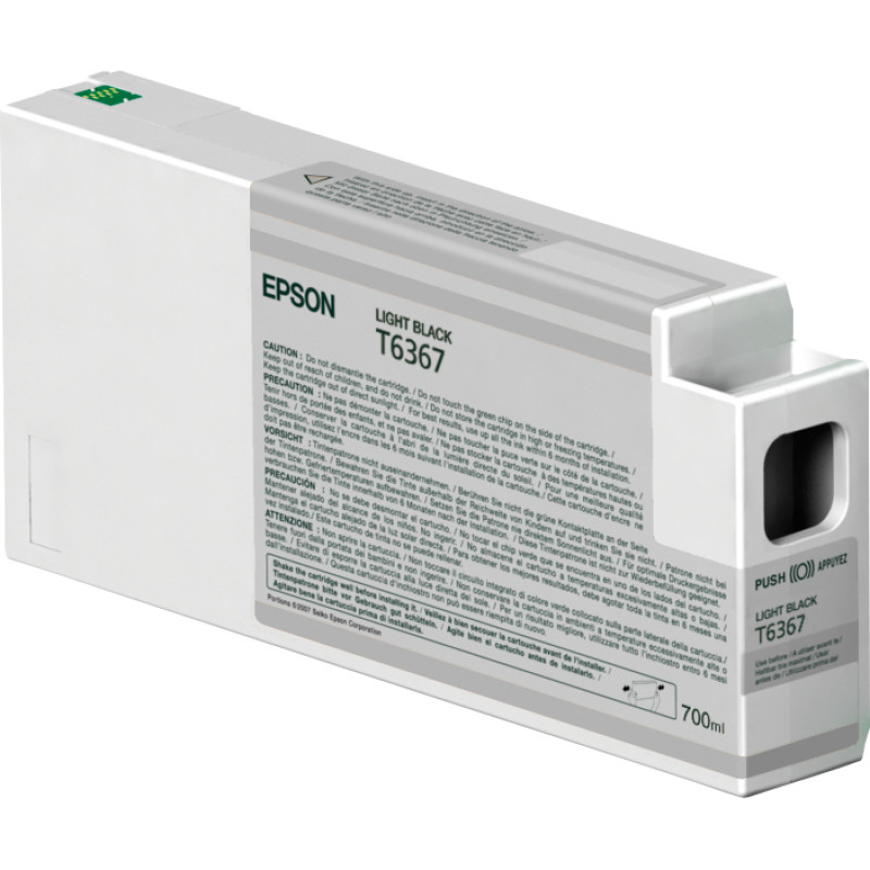 Epson Tintes kasetne Light Black T636700 UltraChrome HDR 700 ml