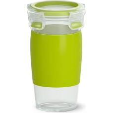 Emsa CLIP & GO Pusdienu konteiners 0,45 L Plastmasa Zaļš, Caurspīdīgs 1 pcs