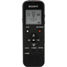 Sony ICD-PX370 Diktafons Iekšējā atmiņas/zibatmiņas karte Melns