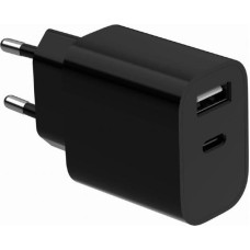 Gembird CHARGER USB UNIVERSAL BLACK/2P TA-UC-2AC12-01-BK GEMBIRD