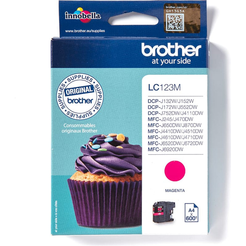 Brother LC-123 M magenta
