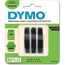 Dymo 1x3 Dymo Embossing Labels 9mm black