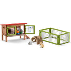 Schleich FARM WORLD Rabbit Hutch