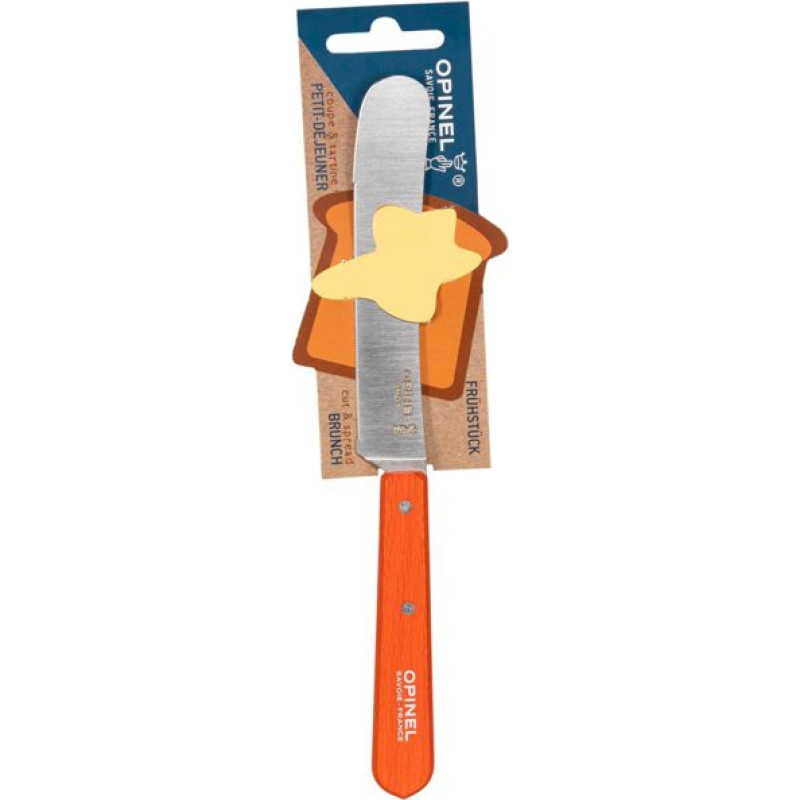 Opinel breakfast knife tangerine