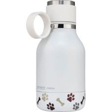 Asobu Dog Bowl Bottle White, 0.975 L