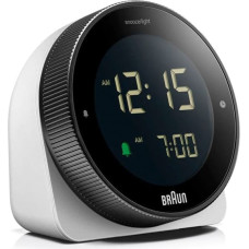 Braun BC 24 W DCF Radio alarm clock white