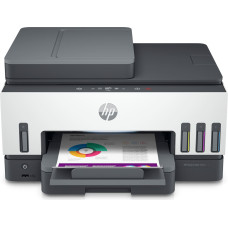 HP Smart Tank 7605 All-in-One, Color, Printeris priekš Home and home office, Print, Copy, Scan, Fax, ADF and Wireless, 35-sheet ADF; Scan to PDF; Two-sided printing