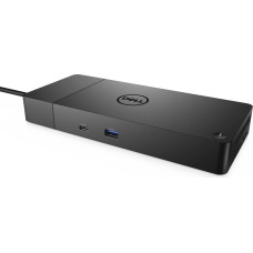 Dell WD19S-130W Vadu USB 3.2 Gen 2 (3.1 Gen 2) Type-C Melns