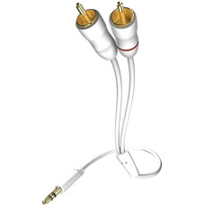 In - Akustik in-akustik Star Audio Cable 3,5 mm Jack Plug - Cinch 0,75 m