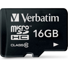 Verbatim Premium 16 GB MicroSDHC Klases 10