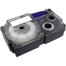 Casio XR-12 WE 12 mm black on white