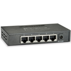 Level One LevelOne GEU-0523 tīkla pārslēgs Nepārvaldīts Gigabit Ethernet (10/100/1000) Melns