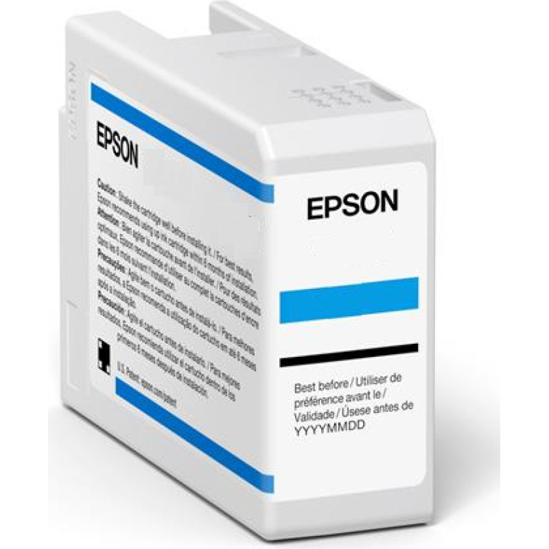 Epson T47A5 tintes kārtridžs 1 pcs Oriģināls Gaiši Tirkīzzila