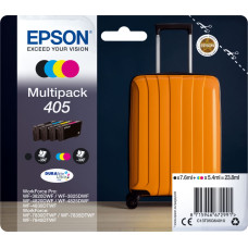 Epson 405 DURABrite Ultra Ink tintes kārtridžs 1 pcs Oriģināls Standarta produktivitāte Melns, Tirkīzzils, Fuksīns, Dzeltens