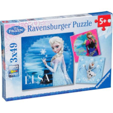 Ravensburger Elsa, Anna & Olaf 3 X 49 pcs Puzzle  Disney Frozen