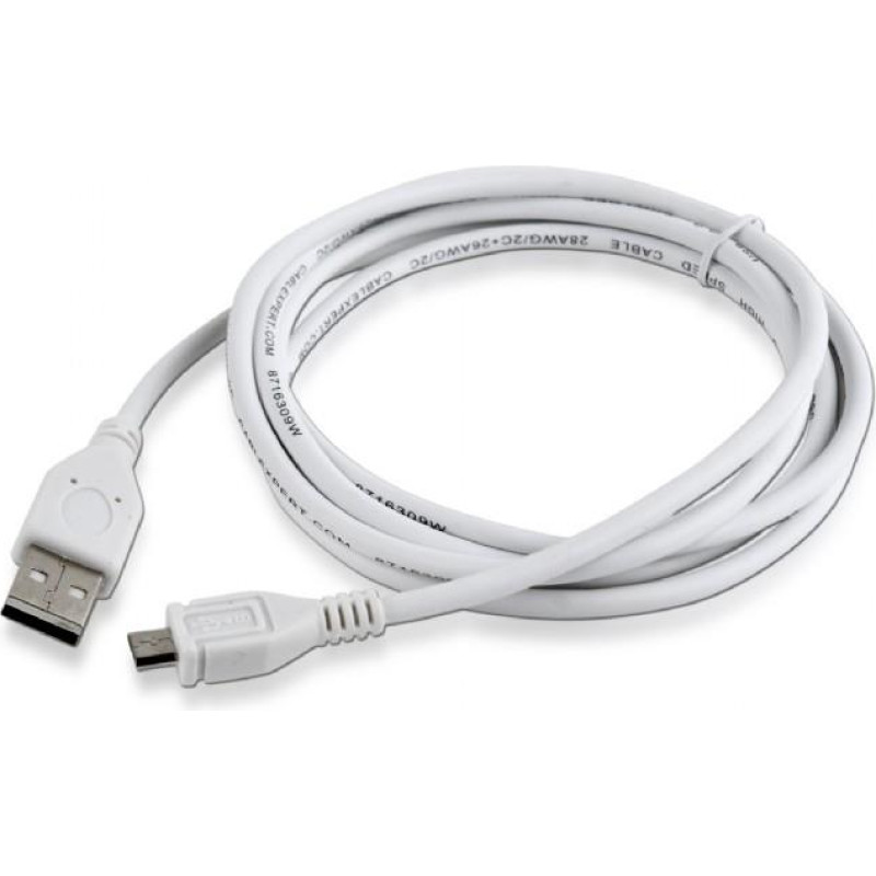 Gembird CABLE USB2 TO MICRO-USB 1.8M/CCP-MUSB2-AMBM-6-W GEMBIRD