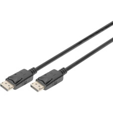 Digitus DisplayPort Connection DP St/St, 2m,  Ultra HD 4K, sw.