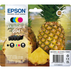 Epson 604 tintes kārtridžs 4 pcs Oriģināls Standarta produktivitāte Melns, Tirkīzzils, Fuksīns, Dzeltens