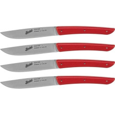 Berkel steak knife set 4-pcs. Color red