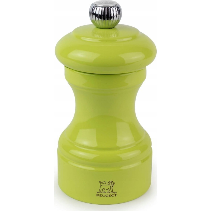 Peugeot Bistro salt mill 10 cm pistachio lacquered wood