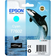 Epson ink cartridge cyan T 7602