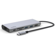 Belkin CONNECT USB-C 6-in-1 Multiport-Hub 100W   INC009btSGY