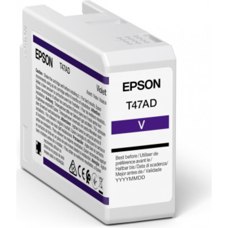 Epson T47AD UltraChrome Pro tintes kārtridžs 1 pcs Oriģināls Violets