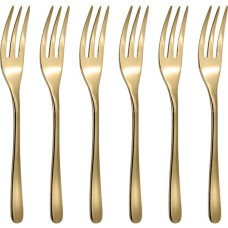 Sambonet Taste PVD 6 Cake Forks Set