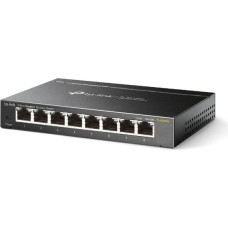 Tp-Link TL-SG108S Nepārvaldīts Gigabit Ethernet (10/100/1000) Melns