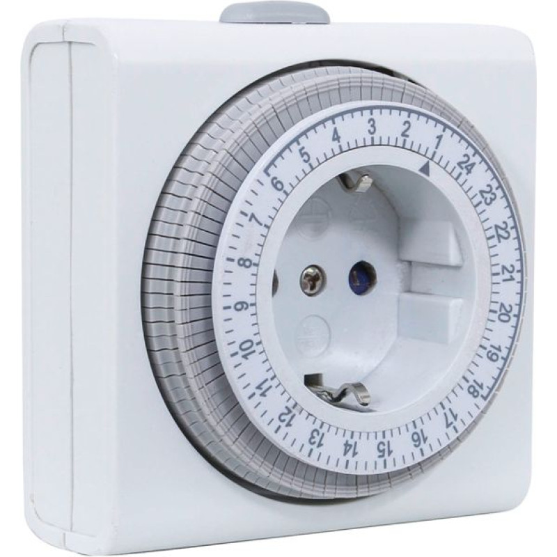 REV timer compact analog  white