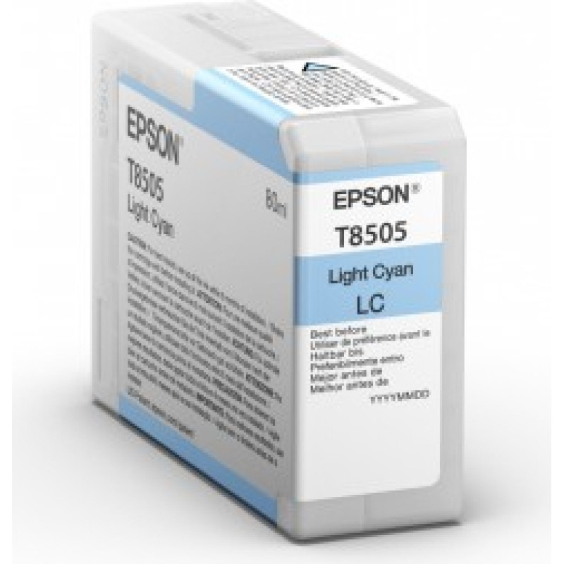 Epson T850500 tintes kārtridžs 1 pcs Oriģināls Gaiši Tirkīzzila