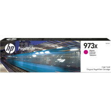 HP 973X High Yield Magenta Original PageWide Cartridge