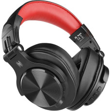 Oneodio Fusion A70 Wireless Headphones (Black and Red)