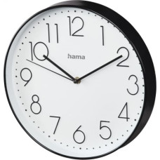 Hama Wall clock Elegance white/black 30 cm