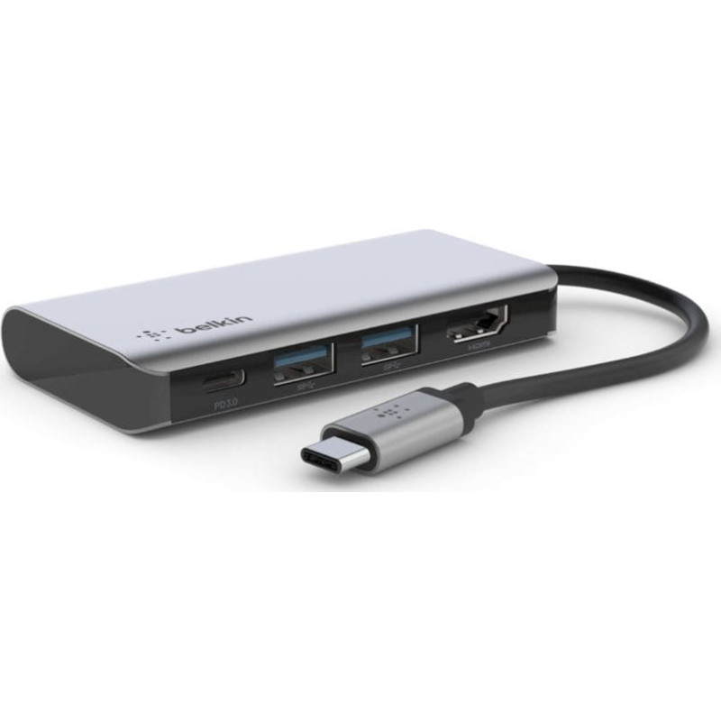 Belkin CONNECT USB-C 4-in-1 Multiport Adapter AVC006btSGY