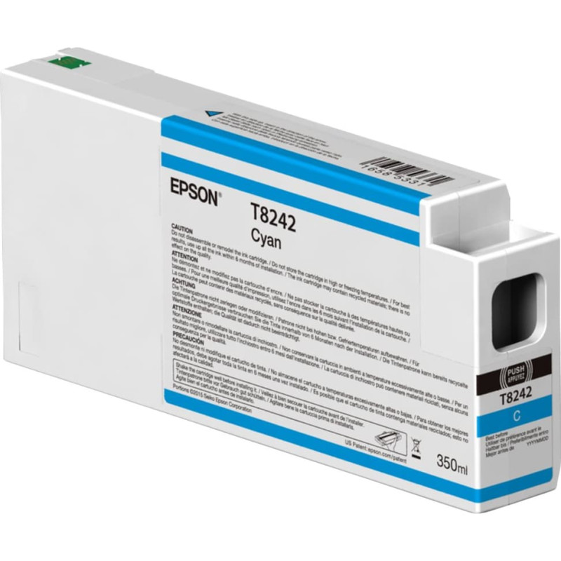 Epson ink cartridge UltraChrome HDX/HD light cyan 350 ml  T 54X5