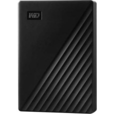 Western Digital External HDD|WESTERN DIGITAL|My Passport|6TB|USB 2.0|USB 3.2|Black|WDBR9S0060BBK-WESN