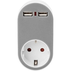 Digitus universal socket Adapter 2 x USB-A