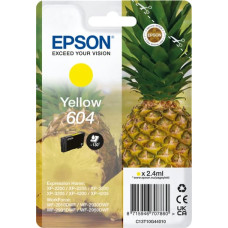 Epson 604 tintes kārtridžs 1 pcs Oriģināls Standarta produktivitāte Dzeltens