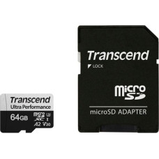 Transcend microSDXC 340S    64GB Class 10 UHS-I U3 A2