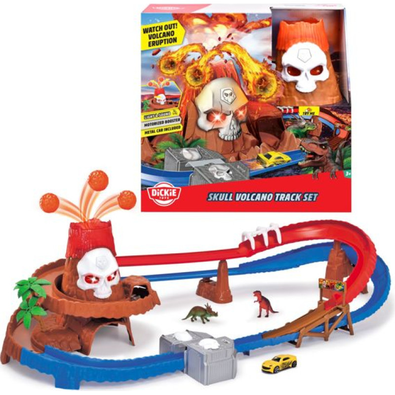 Dickie Skull Volcano Track Set 203336000