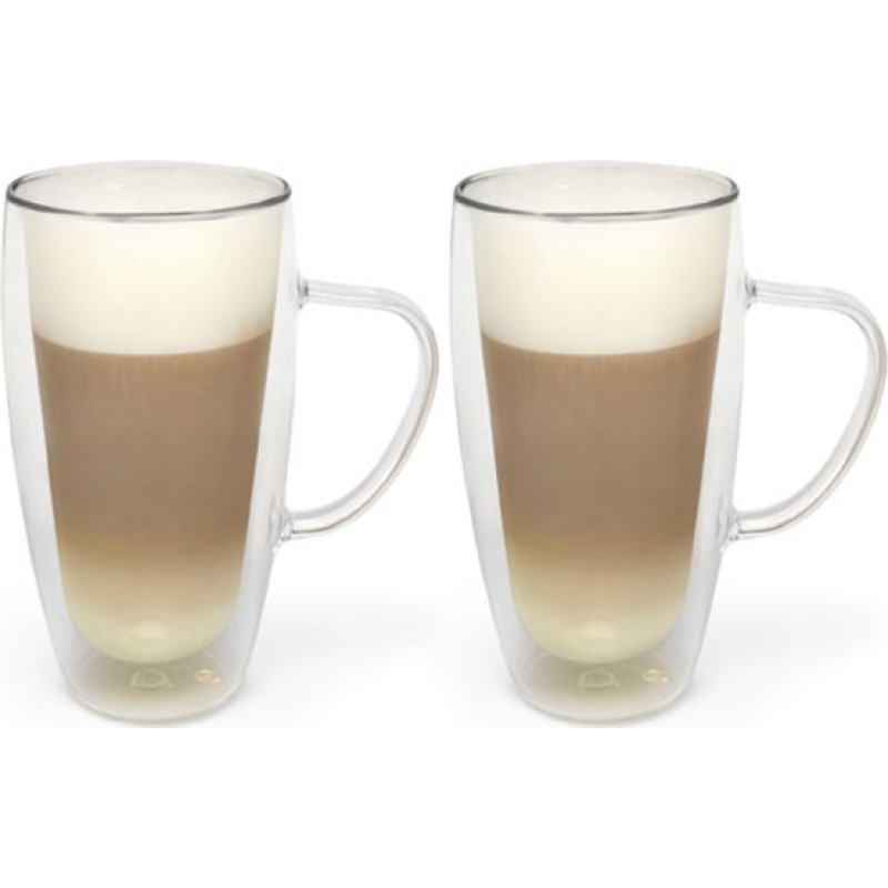 Bredemeijer 1x2 Bredemeijer Glass 400ml Latte Macchiato double-w. 165015