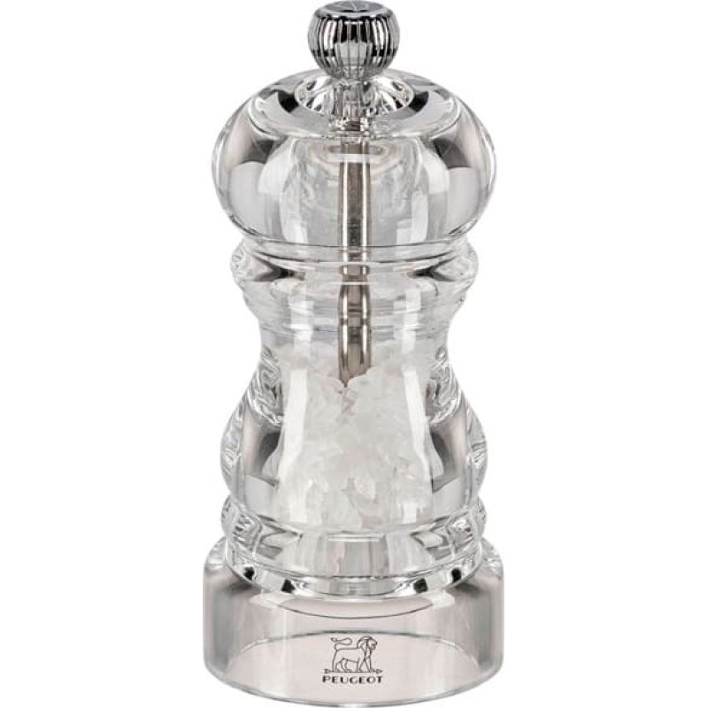 Peugeot NANCY salt mill Acryl clear 12 cm
