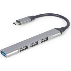 Gembird I/O HUB USB-C 4PORT/UHB-CM-U3P1U2P3-03 GEMBIRD