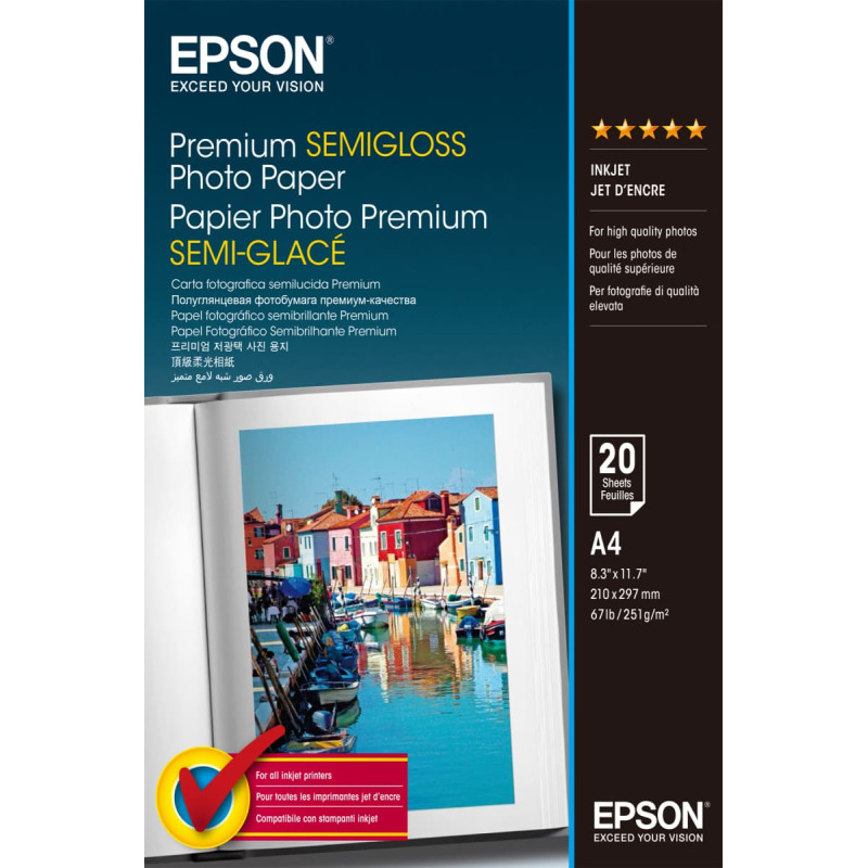 Epson Premium, DIN A4, 251g/m²